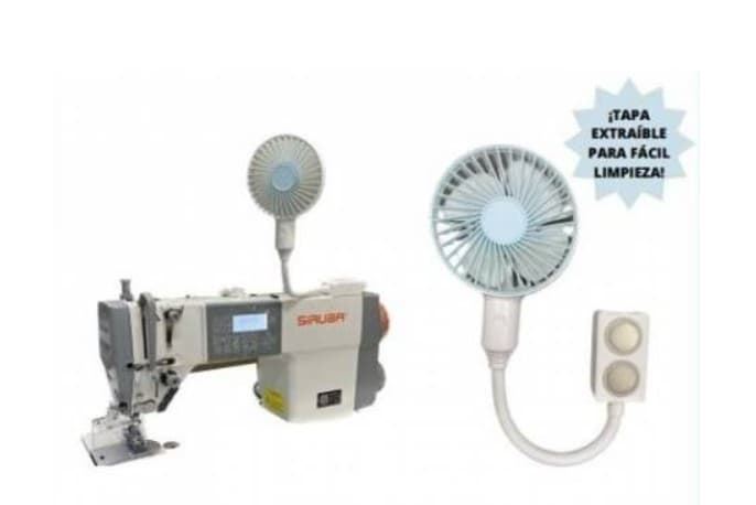 Ventilador para máquinas de coser 3 velocidades. - Imagen 1